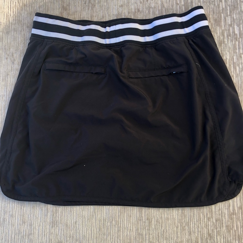 Athleta Womens 8 Skort Skirt With Shorts Mesh Sport Tennis